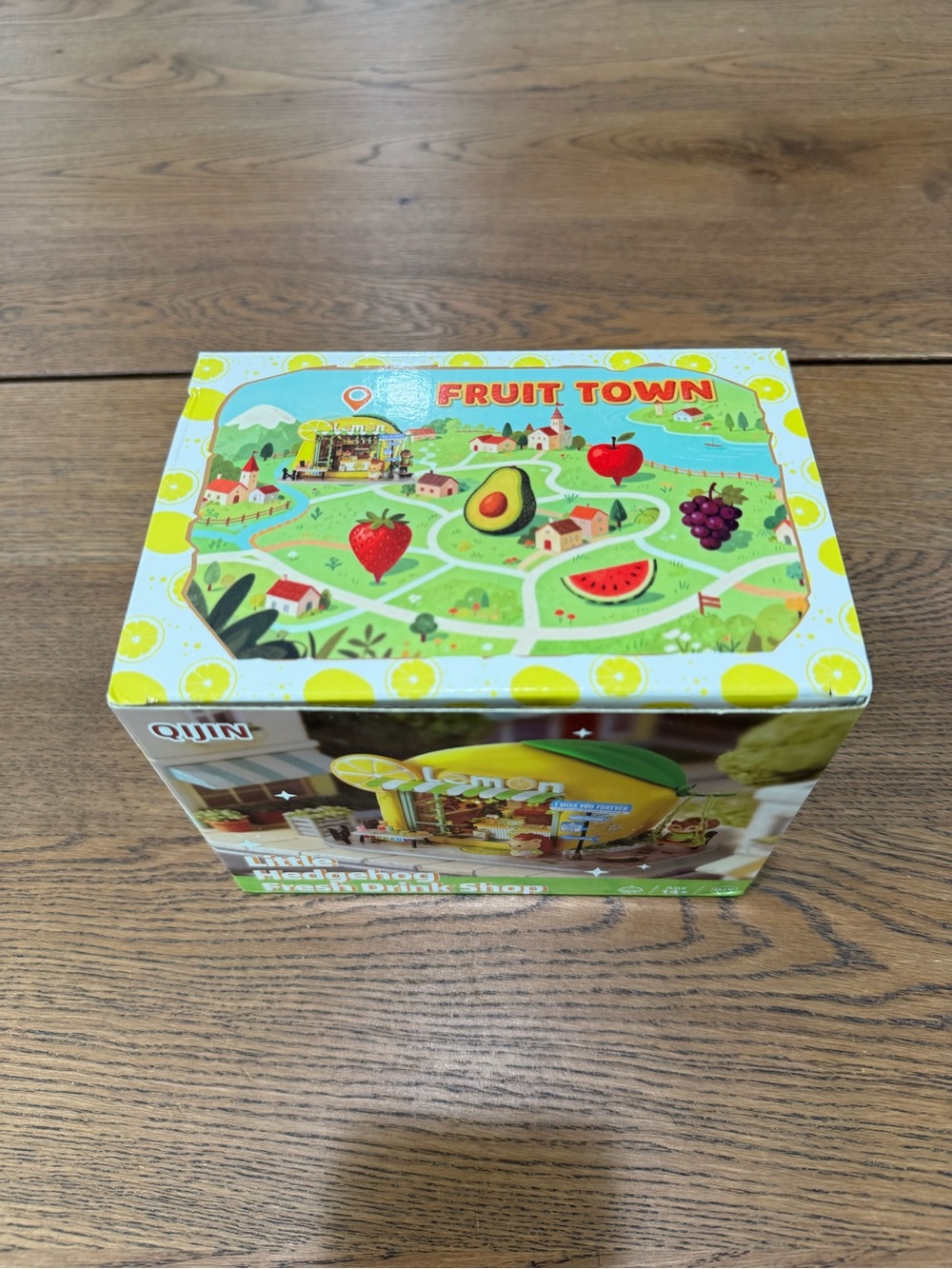 DIY Miniature Little Hedgehog Lemon Drink Shop w/ LED Cute Lemon Cafรฉ Craft Kit - Picture 11 of 13